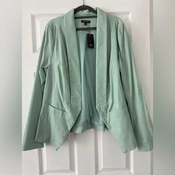 torrid Jackets & Blazers - Torrid 2X Women's Mint Green Blazer 💚 NEW WITH TAGS